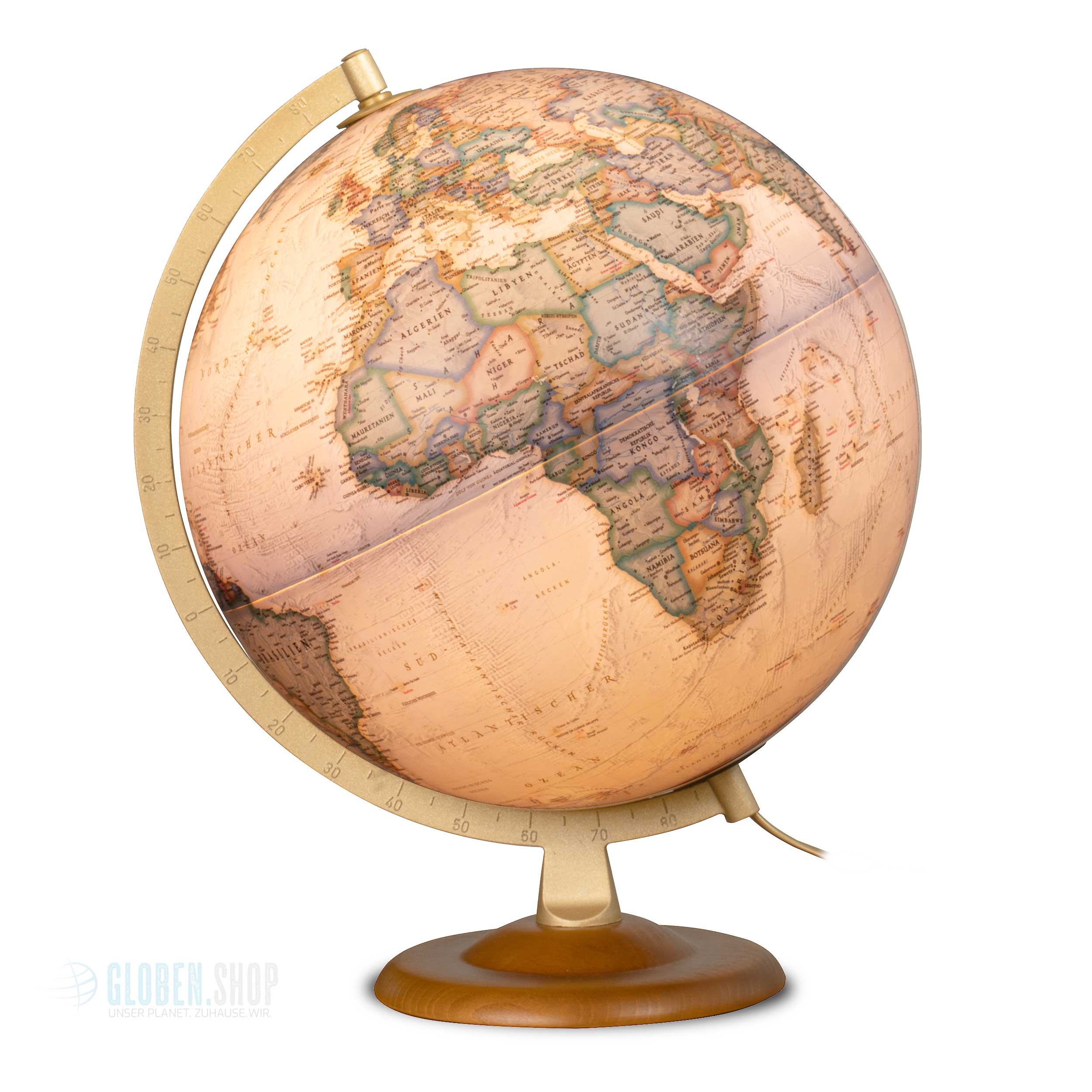 Desk globe National Geographic "Gold Executive" - Ø 30 cm / 11,81 inch
